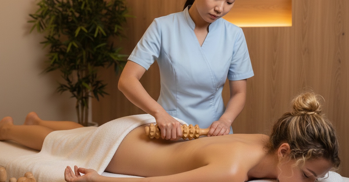 Sesiones de maderoterapia con electroestimulación en Valencia
