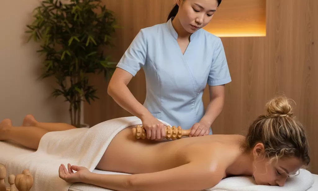 2 o 4 sesiones de maderoterapia con electroestimulación