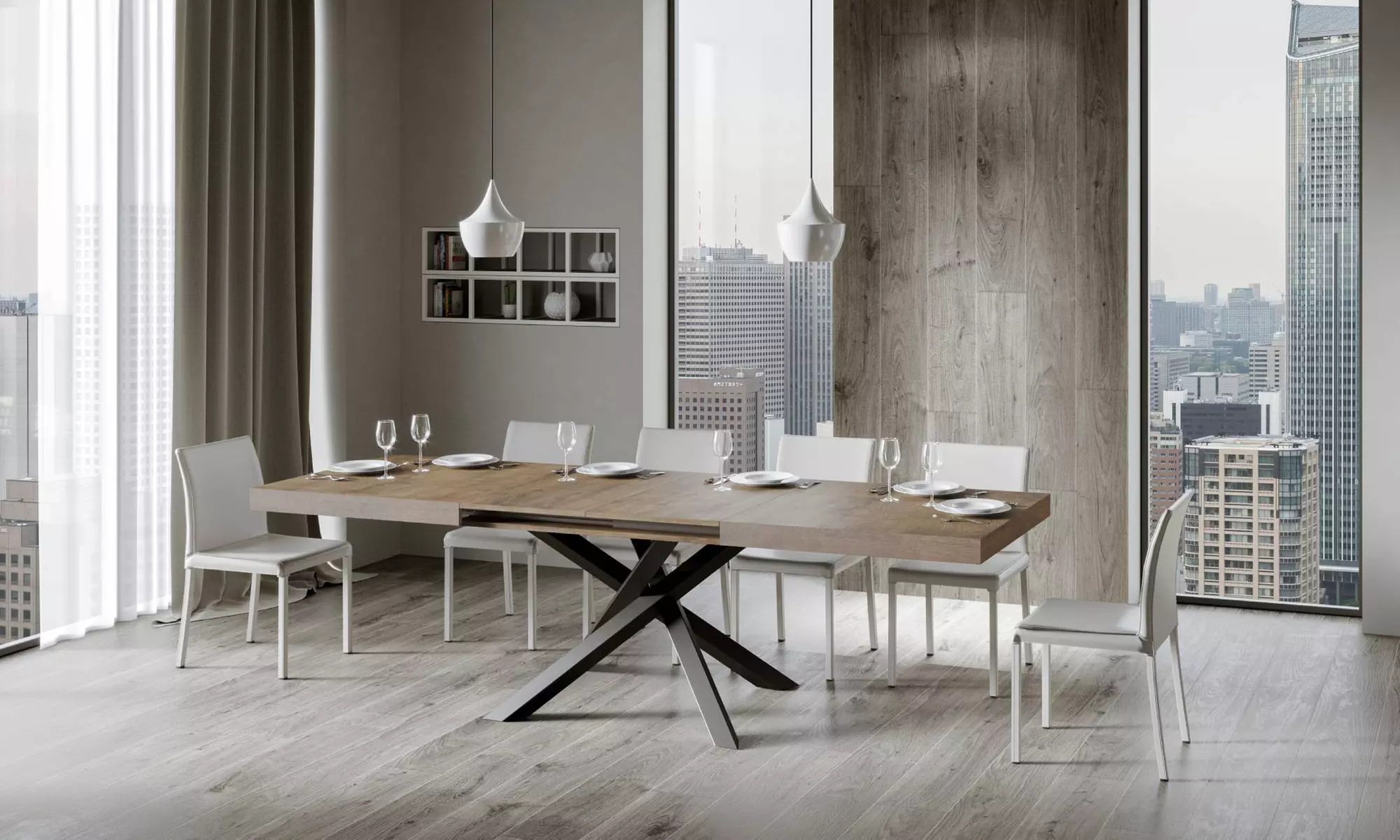 Ausziehbarer Esstisch „Volantis“