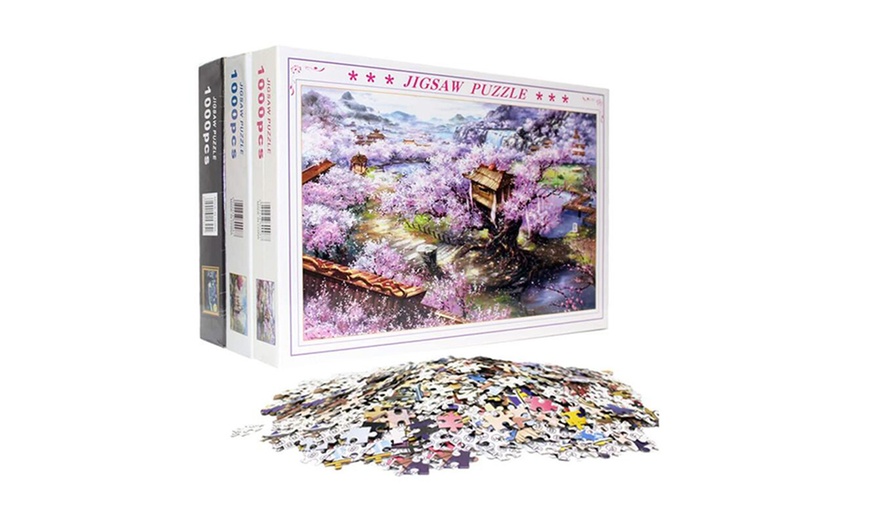 Image 1: 1000 Pieces Scenic Jigsaw Puzzle