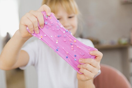 Create a Custom 8 Oz Slime Choose Scent, Color And Texture For 1 Child - Bee's Arts and Crafts Studio