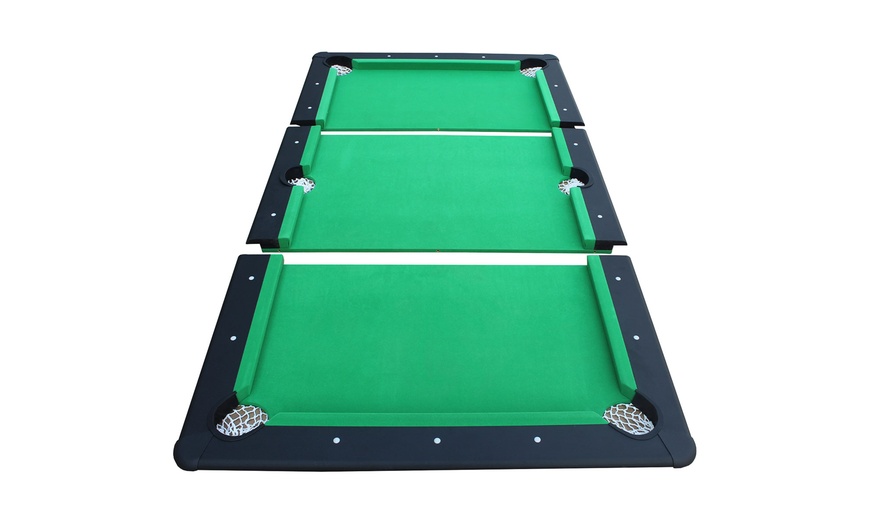 Image 6: Tavolo da biliardo modulare a 3 pannelli con accessori inclusi