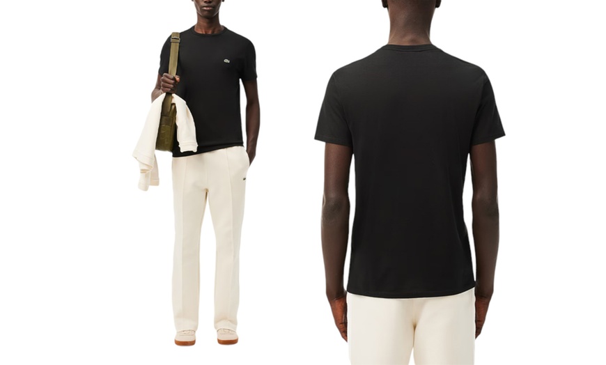 Image 12: Lacoste Men's Pima Cotton T-Shirts - Clearance & Free Shipping