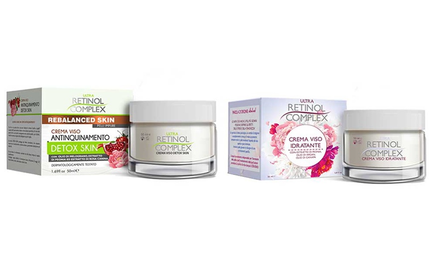 Image 4: 2 creme viso antirughe Retinol Complex a scelta