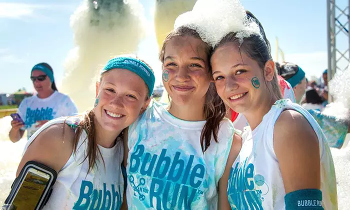 Bubble Run 5K on Saturday, September 16, at 8 a.m. - Primary Image