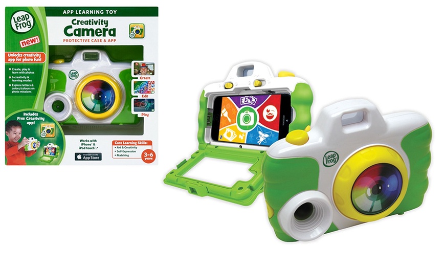 Image 1: LeapFrog Green Creativity Camera