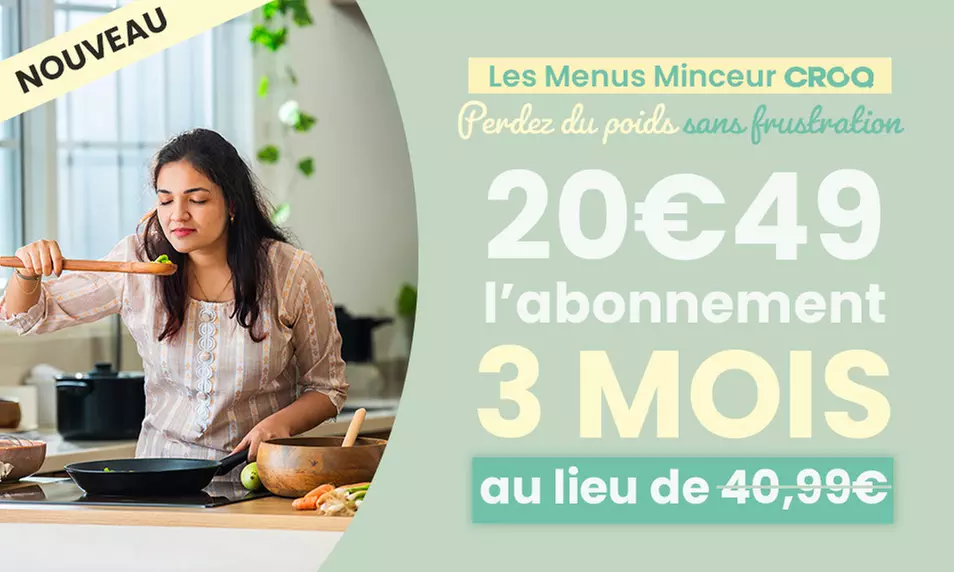 Programme de rééquilibrage alimentaire avec CROQ