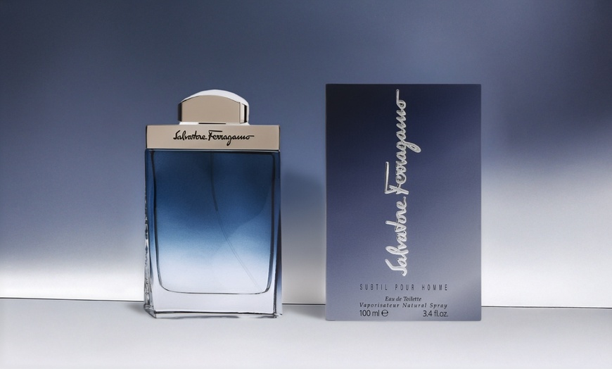 Image 1: Salvatore Ferragamo Subtil Pour Homme EDT 3.4 oz / 100 ml For Men