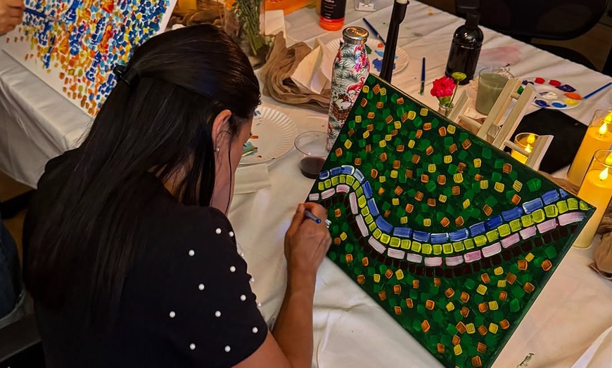 Image 6: Explore Creativity w/ 2-Hour BYOB Canvas Painting for 1, 2 or 4 People