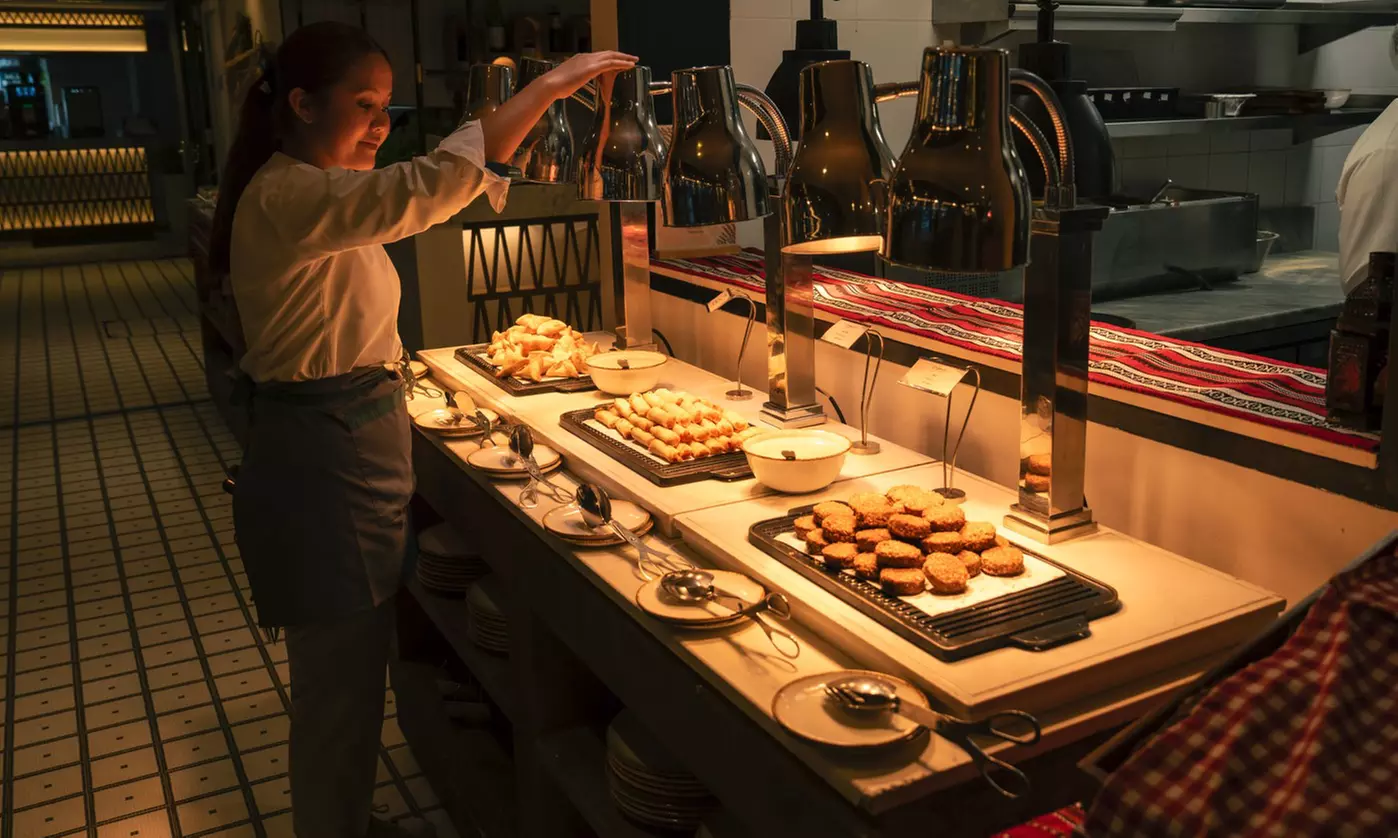 Elevated Ramadan Buffet with Drinks - Live Cooking and Skyline Views