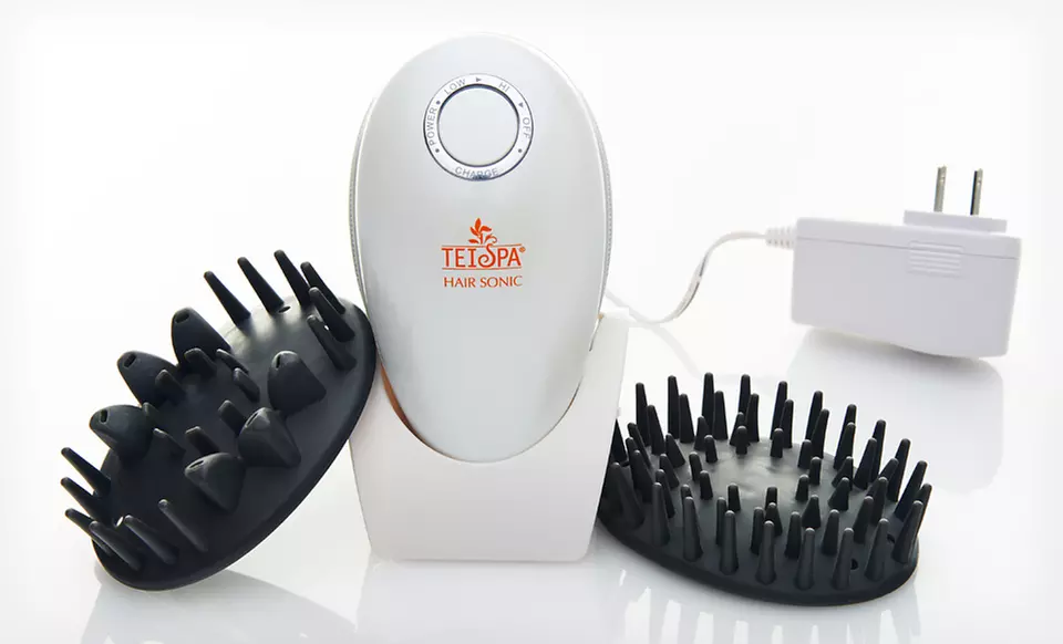 $79.99 for a TEI Spa HairSonic Scalp-Massaging System ($210 List Price). Free Shipping and Free Returns. - Primary Image