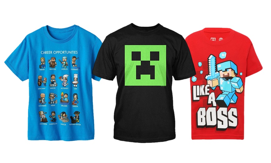 Image 1: Minecraft T-Shirts or Hoodies