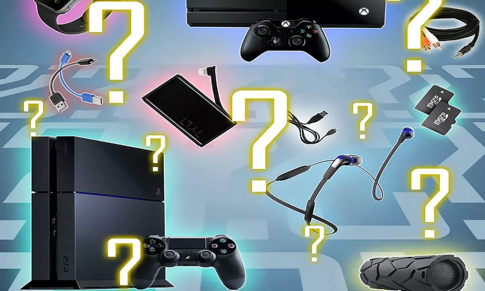 Tech Mystery Box with 6-7 Items  - Primary Image