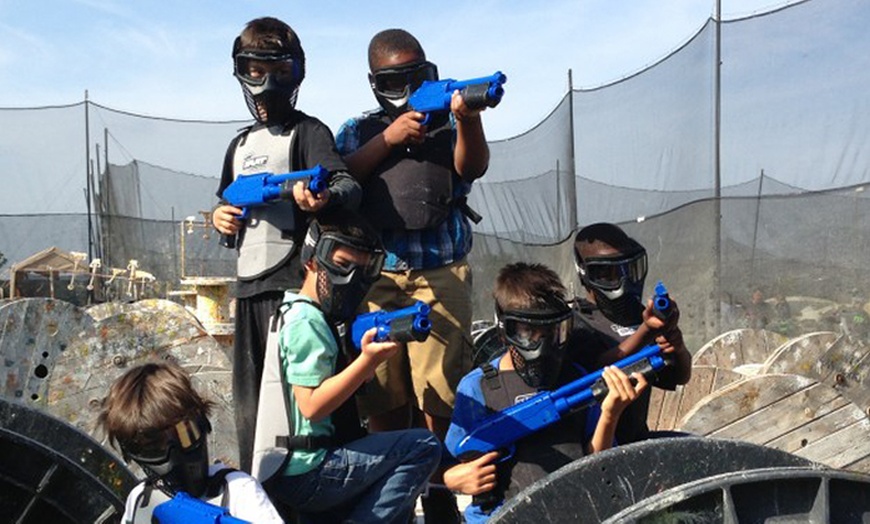 Image 2:  Low-Velocity Paintball Kids Party