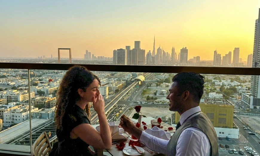 Image 4: 5* Valentine’s 4-course Romantic Dinner with Private Cabana or Table