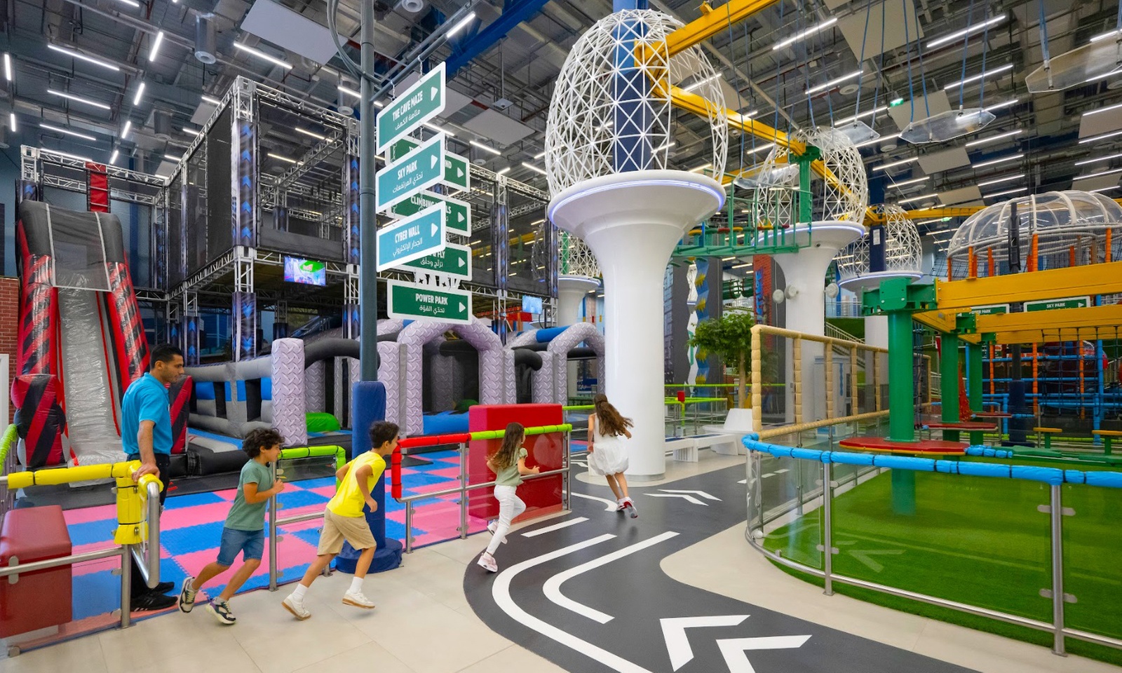 2-Hour or Unlimited Play Pass to Adventure Park @ Dubai Hills Mall