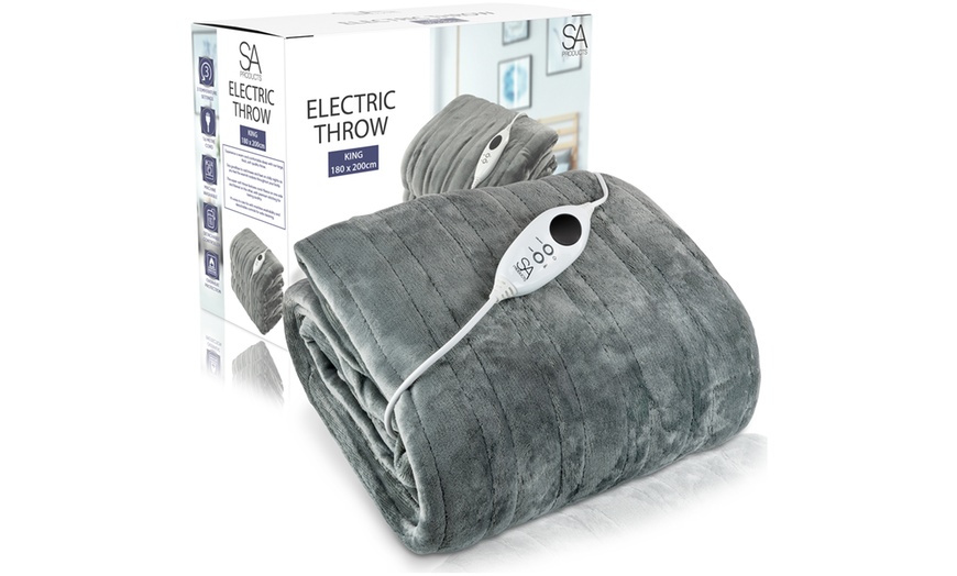 Image 4: Electric Heated Blanket