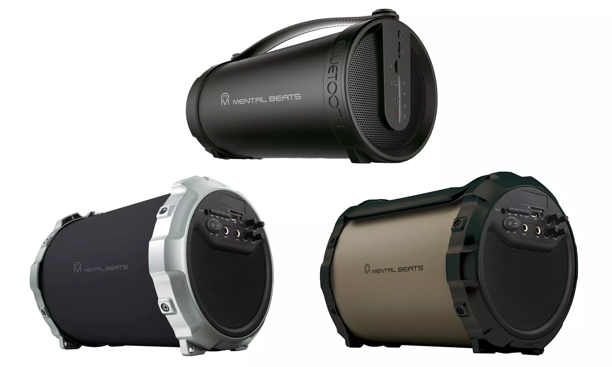 Mental Beats Indoor/Outdoor Bluetooth Speakers - Primary Image