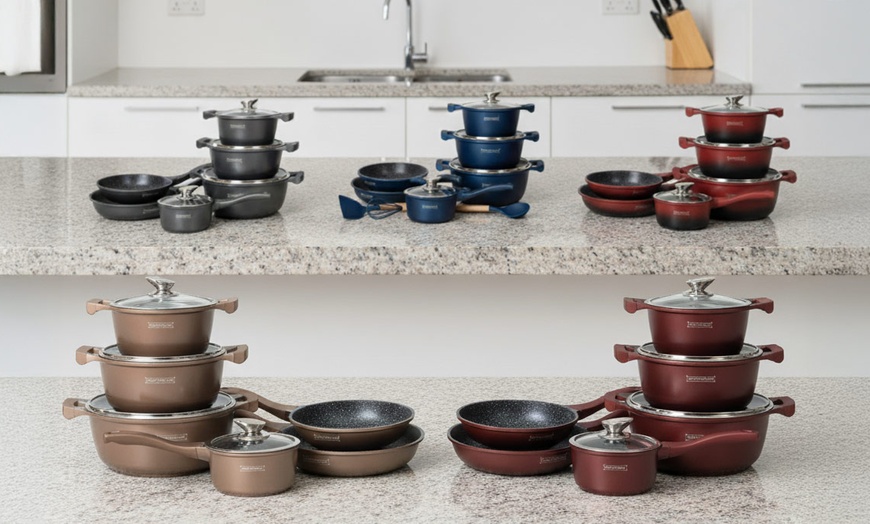 Image 1: Batteria da cucina 13 pezzi di Royalty Line