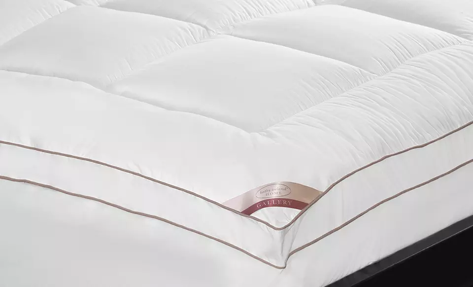 Kathy Ireland 2" Thick Cotton Fiber Mattress Topper
 - Second Medium
