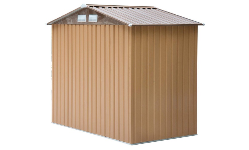 Image 10: Outsunny Lockable Garden Shed