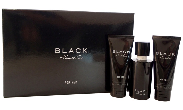 kenneth cole black for her gift set