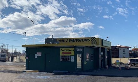2500 San Mateo Blvd: Synthetic Blend Oil Change - Dekra Quik Check Emissions