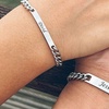 Image 5: Siempre contigo: 1 o 2 pulseras grabadas de acero inoxidable