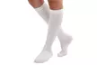 Solid Knee-High Compression Socks for Men & Women Graduated 15-20 mmHg (5-Pairs) - Second Medium