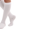 Image 4: Solid Knee-High Compression Socks for Men & Women Graduated 15-20 mmHg (5-Pairs)