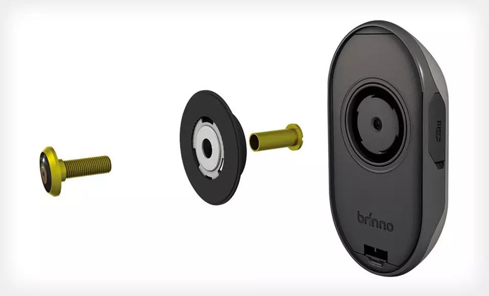 $105.99 for a Brinno Enhanced Digital Peephole Viewer with Knocking Sensor ($180 List Price). Free Shipping. - Image 5