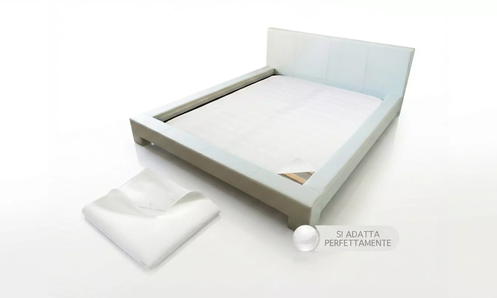 Coprirete in feltro con lacci