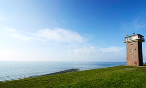 Panorama op zee: 1-3 nachten in een oude kustwachttoren