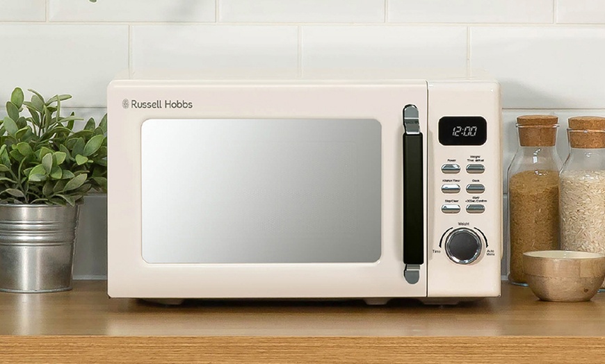 Image 8: Russell Hobbs Stylevia Microwave 800W