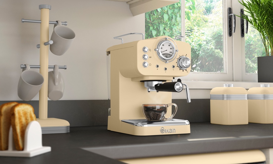 Image 5: Swan Coffee Machine and Grinder