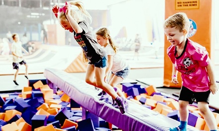 Unlimited Jumping and (1) $10 Arcade Card for 1 Person - LVL UP FUN