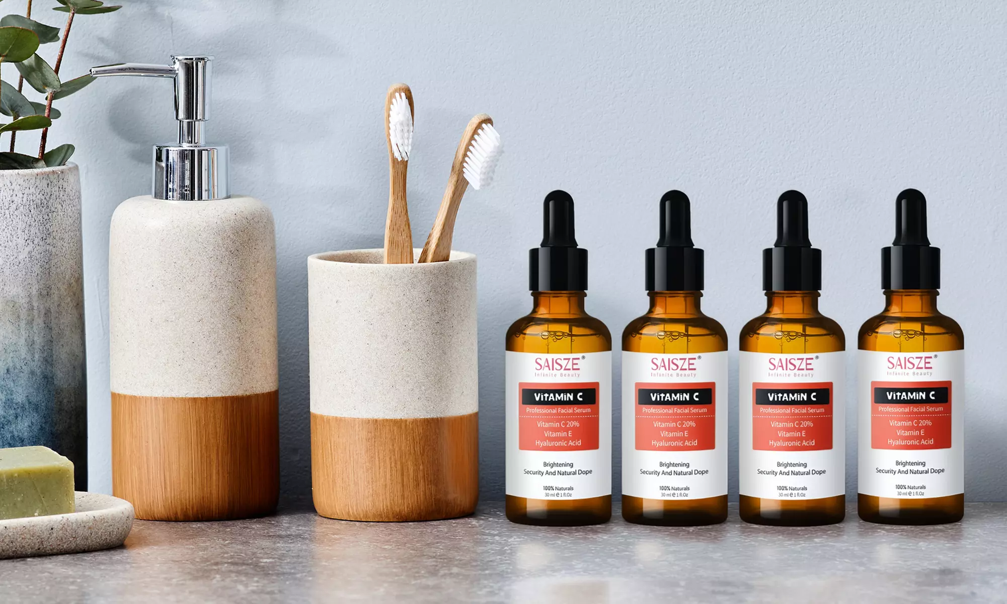 Vitamin C Serum Anti-Aging Facial Serum Moisturizer Restore Strengthen Collagen