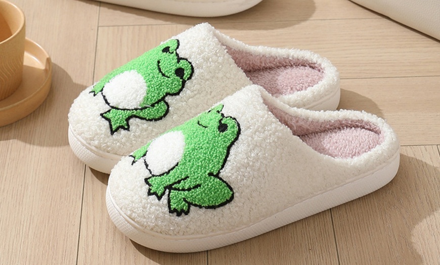 Image 14: Pet-Themed Holiday Slippers
