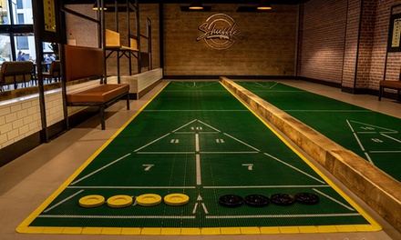 1 piste de Shuffleboard pour 1h (valable pour 2 à 8 personnes)