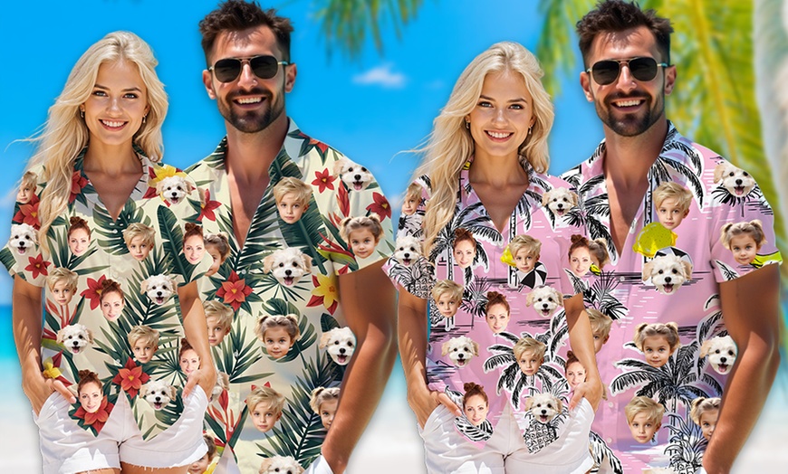 Image 6: Personalized Hawaiian Shirts for the Whole Family (Up to 86% Off)