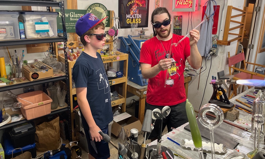 Image 2: Up to 45% Off on Glassblowing/Stained Glass Class at Gurn Glass