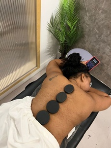 75-Minute Hot Stone Massage Session - MD skincare Aesthetics