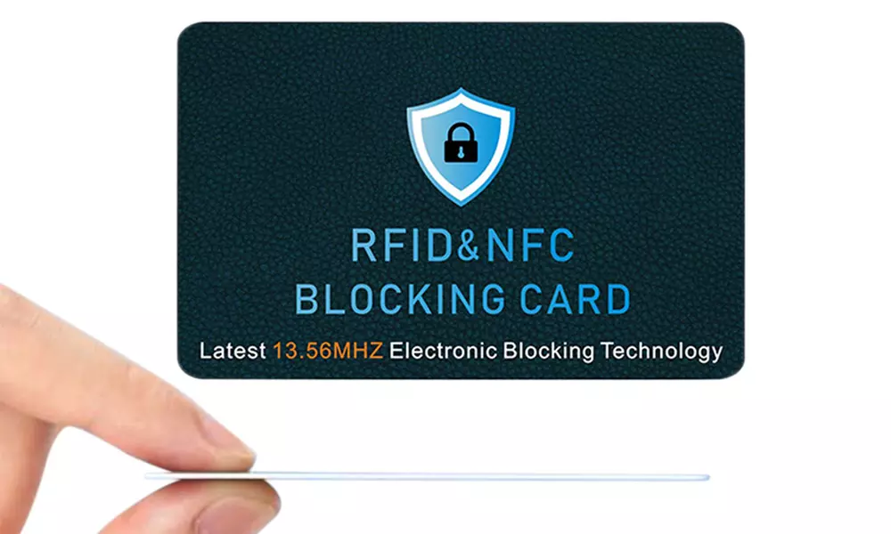 RFID and NFC Blocking Cards