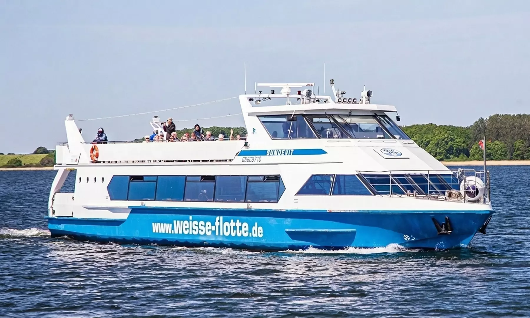 Hin- und Rückfahrt: Zingst – Stralsund od. Hiddensee für 1 Erw. / Kind