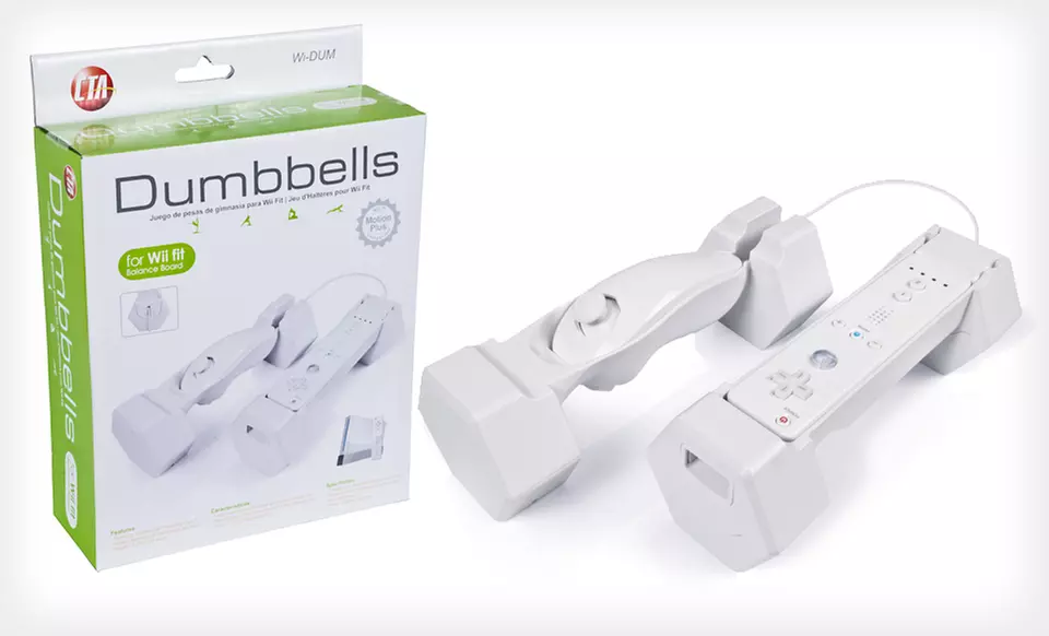Knockout Boxing Gloves or Dumbbell Set for Wii (Up to 70% Off). Free Returns. - Second Medium