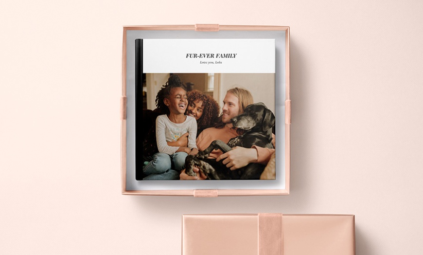 Image 2: Shutterfly Custom 8"x8" Hardcover Photo Book with 20 Pages