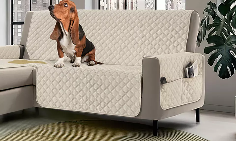 Wasserabweisender Bezug für Sofa mit Chai­se­longue