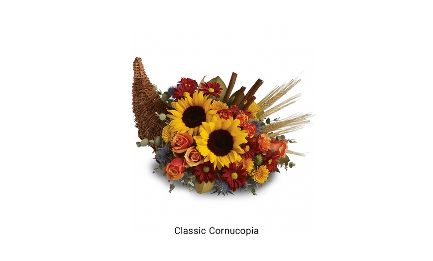 Image 10: Celebrate Thanksgiving with Fresh Flowers & Centerpieces by Blooms Today with Standard Delivery Included Up to 16% Off 
