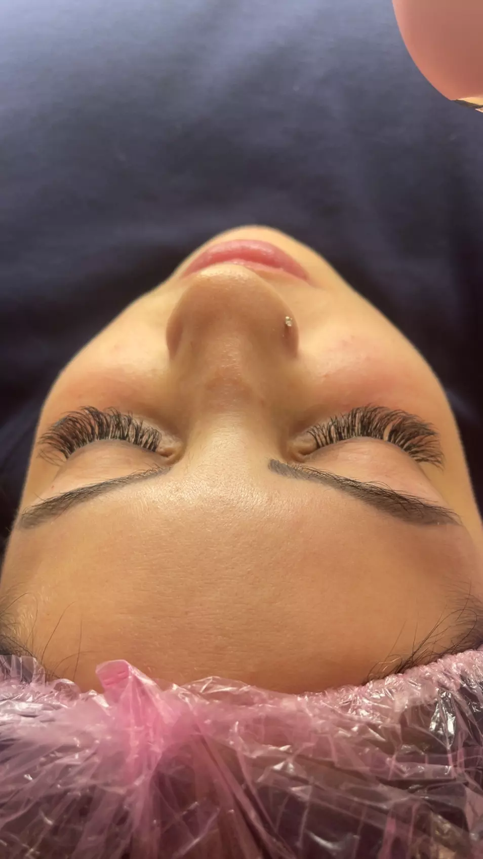 Pose d'extensions de cils au choix