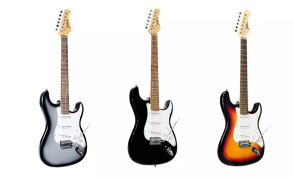 Pyle Beginner Electric-Guitar Set - Primary Image